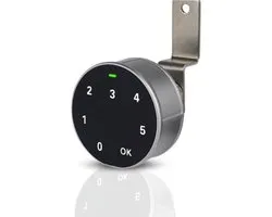 JPB Lockerslot met Pincode - Voor Persoonlijk Gebruik - Kastslot met Pincode - Smart Lock - Locker Lock met Pincode - Digitaal Slot - Code Lock - Ladeslot - Kantelslot - Brievenbus Slot - Inbouwdiepte 26 mm