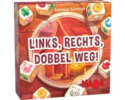 Haba - Haba Spel Links, Rechts, Dobbel Weg!