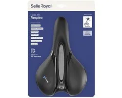Selle Royal Selle Respiro Moderate Stracciatella noir