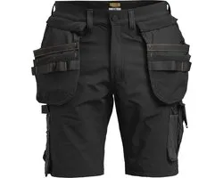 Jobman 2397 Craftsman Shorts Stretch HP 65239770 - Zwart - C54