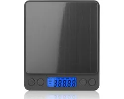 Mafiti Digital Kitchen Scale, Kitchen Scale, 0.1g/3kg, PCS/Tare Function/LCD Display, Kitchen Scale Scale, Black