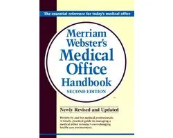 Merriam-Webster Medical Office Handbook, 2E