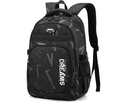 Sac à dos scolaire imperméable pour garçons - Sac à dos robuste pour l'école et les activités extrascolaires - Convient pour l'école primaire et secondaire