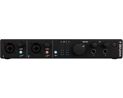 Arturia MiniFuse 4 Black 2-in/4-uit USB-C Audio Interface