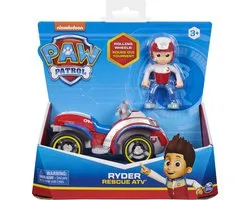 Spinmaster PAW Patrol - Ryder's Rescue ATV - speelgoedauto met speelfiguur