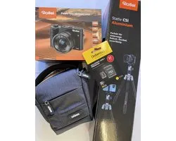 Rollei Powerflex X8 Dual Lens - inclusief Statief - Tas - micro SD kaart 32GB