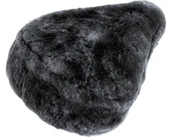 Tapis de selle Fastrider - Peau de mouton - Gris