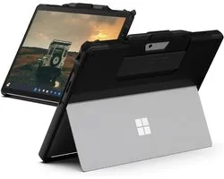UAG Scout Backcover met handstrap voor de Microsoft Surface Pro 9 / Pro 10 / Pro 11 / Pro 12 - 13 inch - Black