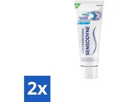 Sensodyne - Dentifrice - Relief Rapid - Blanchissant - 2 x 75 ml