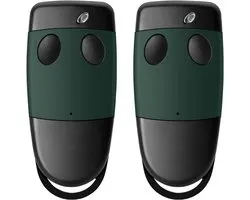Lot de 2 télécommandes de remplacement pour Cardin S449, 433,92 MHz, 2 canaux, compatibles avec Cardin S449 QZ1, S449 QZ2 (code TXQ449100 et remplace TXQ449200)