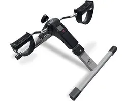 AJ-Sports Stoelfiets - Bureaufiets - Deskbike - Fietstrainer - Mobiliteitstrainer - Instelbare weerstand - Opvouwbaar - Hometrainer - Met LCD scherm - Fitness