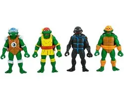 NECA Teenage Mutant Ninja Turtles (Archie Comics) Action Figuur 4-Pack Stump Wrestling Turtles 18 cm Action Figuur