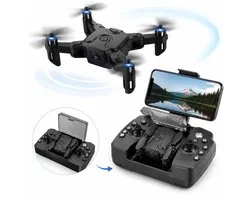 North Collective SkyVision Mini Drone – Mini Drone avec caméra - 8K HD – Cardan 3 axes – GPS – WiFi FPV – Pliable - Super Compact