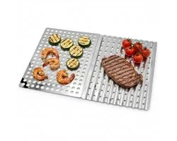 Lomera BBQ Grillplaat - Barbecue Grillplaat - Grillplaat BBQ - Grillplaat Barbecue - Plancha BBQ - Plancha Grillplaat - Bakplaat BBQ - Bakplaat Barbecue - Teppanyaki Plaat - BBQ Hapjesrooster