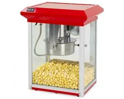 HCB® - Machine à Popcorn compacte professionnelle - 230V - Machine à Popcorn - Rouge - Machine à Popcorn Restauration - 6240