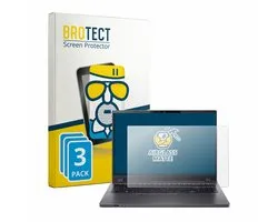 BROTECT - Screenprotector voor Acer TravelMate P2 TMP214 - Folie Beschermfolie Beschermglas matte 3 Stuks