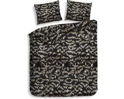 Housse de couette Heckettlane Lio - Flanelle - Extra large - 260x200/220 cm - Star Gold