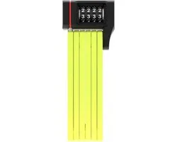 Antivol pliable à code Bordo ABUS 5700C/80 cm Jaune + support SH
