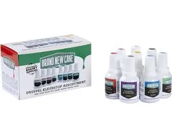 BrandNewCake® Druppel Kleurstof Assortiment - Set van 8 x 20gr - Eetbare Voedingskleurstof - Kleurstof Bakken