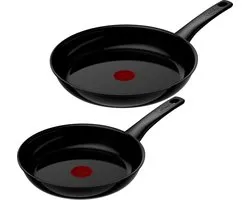 Tefal Renew Black ON - Keramische Koekenpannenset - Ø24 & Ø28 cm - PFAS-vrij - Geschikt voor Inductie