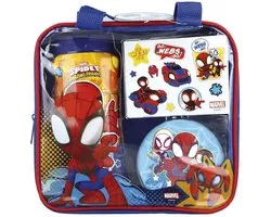 Marvel Spiderman cadeauset met douchegel en tattoovel