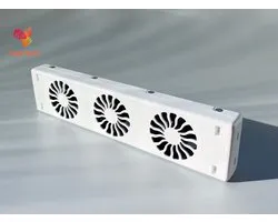 COZYVENT Radiator Ventilatoren single set - Next Generation Afstandsbediening & Display – Energiebesparende Radiator Booster