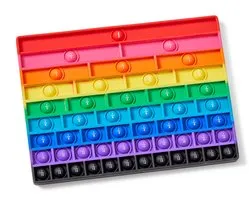 Learning Resources Rainbow Fraction® Sensory Bubble Popper - 8+