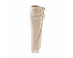 Emilie collection - pareo - beige - ecru - lang - viscose mix