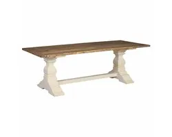 Tower Living - table à manger Amanda rectangulaire - 240 cm - blanc