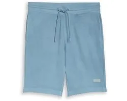 Tom Tailor - Shorts met wafelstructuur - Maat S - mountain spring blue