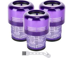 Filters voor Dyson V11, 3 filters voor de Dyson V11 Absolute Extra Pro Animal Torque Drive V15 Detect stofzuiger