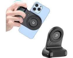 Ulanzi MA45 MagSafe telefoon Grip met ingebouwde 5000mAh powerbank - Camera handgrip voor iPhone en magnetisch hoesje - Ergonomische grip - Magnetisch MagSafe bevestiging - Zwart