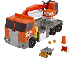 Matchbox Action Drivers - Transforming Excavator - Speelgoedvoertuig