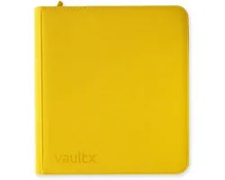Vault X 12-Pocket Exo-Tec® Zip Binder - Verzamelmap - 480 Kaarten/Geel