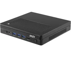 MSI PRO DP10 A14MG-003BEU PC/station de travail Intel® Pentium® Gold G7400 PC de taille 1,1L Mini PC barebone Noir