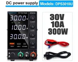 Norvia - Verstelbare DC Voeding - Regelbaar - 30V 5A - 60V 10A - 120V 3A - Laboratorium - Gestabiliseerde LCD Voeding - LED