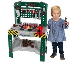Theo Klein Bosch - Etabli Atelier Workbench Gm, 77 Accessoires