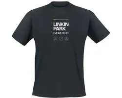 Linkin Park From Zero Radiate Heren T-shirt - zwart - XXL