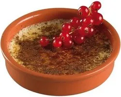 Cosy & Trendy Crème brûlée Schaaltje - Terracotta - Ø12 cm - 4 stuks