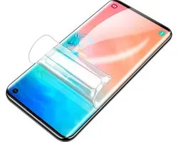 DrPhone HG - Zachte Nano Hydro Screenprotector - Verbetering Tempered Glass Schermfolie - Voor Samsung Galaxy S10 - 0.2mm - Volledige Dekking
