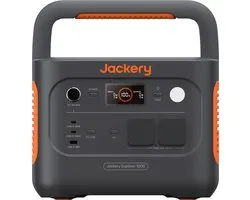 Jackery - Explorer 1000 V2 - Portable powerstation - Draagbaar Powerstation - 1070Wh/1500W - LifePO4-accu - uitgang met 6 USB-C/A AC/DC-aansluitingen - snel opladen 1H - zonne-generator voor buiten, camping, noodgevallen