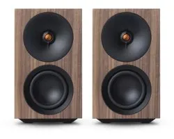 Cambridge Audio L/R S Actieve Boekenplankspeaker - Walnoot (Paar)