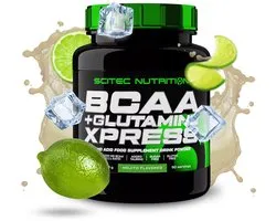Scitec Nutrition® - BCAA + Glutamine Xpress (600 gram - Mojito) - Mint/Lime - 50 doseringen - aminozuren - aminozuur - bcaa - l-isoleucine - l-leucine - l-valine - poeder