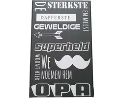 Tableau de texte tableau mural Dire tableau Quoteboard Strongest Tough Grandpa Gift Gift Vaderdag Papa Anniversaire Dire Assiettes Proverbes Quoteboards Mur Quote Board Décoration murale Bois Texte à la Handgemaakt