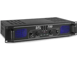 Versterker audio - Skytec SPL700 stereo versterker met 3-bands equalizer - 2x 350W - Zwart