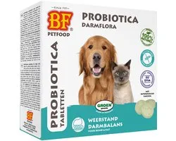 BF Petfood Probiotica Darmflora Hond en Kat 100 tabletten