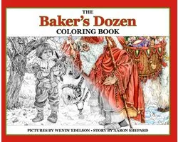 Skyhook Coloring Storybooks-The Baker's Dozen Coloring Book