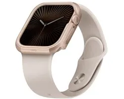 Étui Uniq Valencia pour Apple Watch Series 46 mm, boîtier doré, excellente Protection