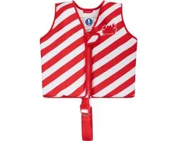 Swim Essentials Zwemvest - Rood/Wit - Crabby - 3/6 Jaar