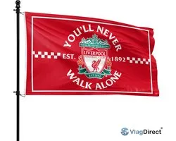 VlagDirect - Liverpool F.C. vlag - 90 x 150 cm.